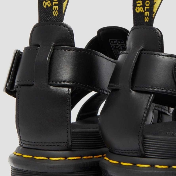 Men's Dr. MARTENS TERRY LEATHER STRAP SANDALS - Picture 6 of 16